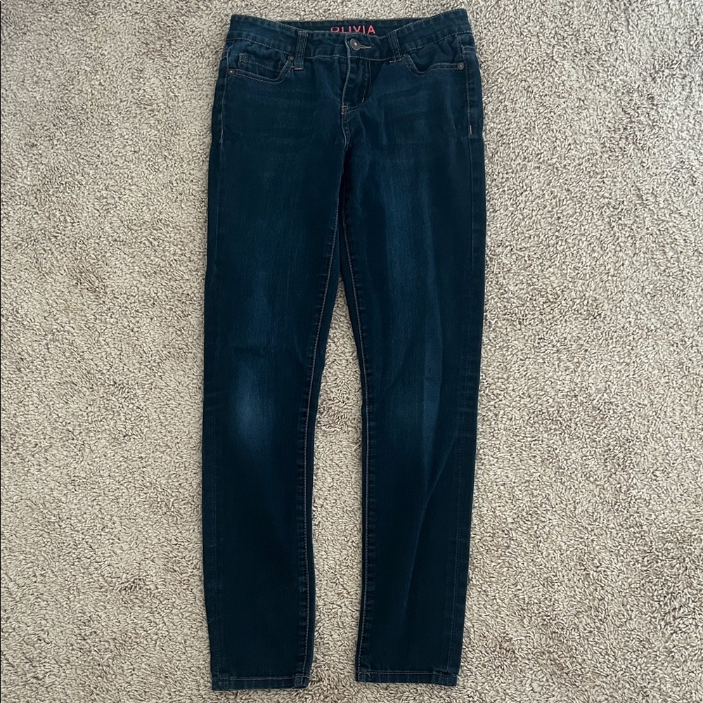dELiA*s Deep Indigo Skinny Jeans Olivia style